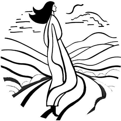 Five 1-on-1 Sessions A person stands alone in a landscape looking to the horizon